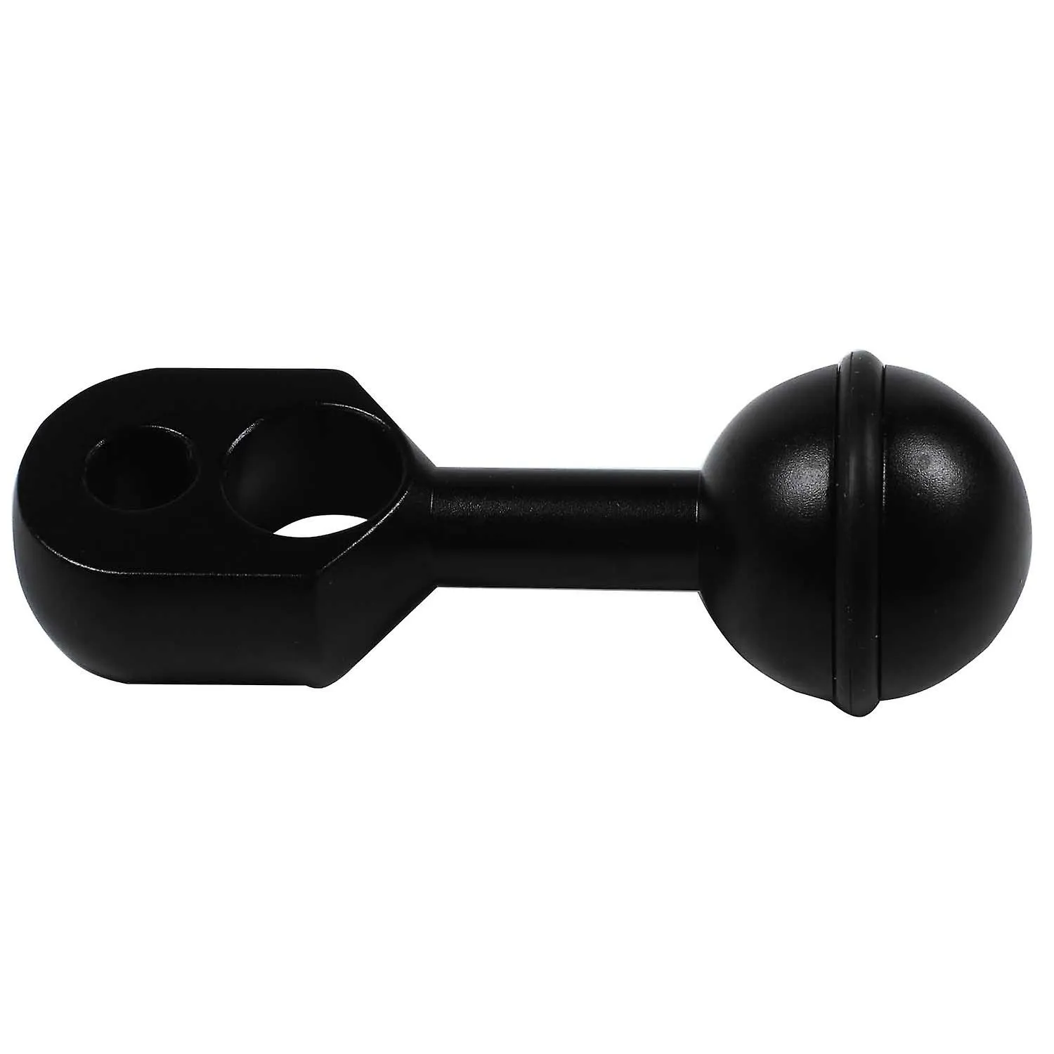 1 Inch Ball To Head Clip Arm For Action Video Camera Light Diving Ball Head Butterfly Clip Adapter