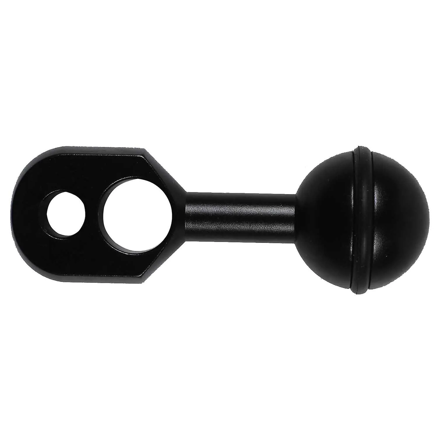 1 Inch Ball To Head Clip Arm For Action Video Camera Light Diving Ball Head Butterfly Clip Adapter