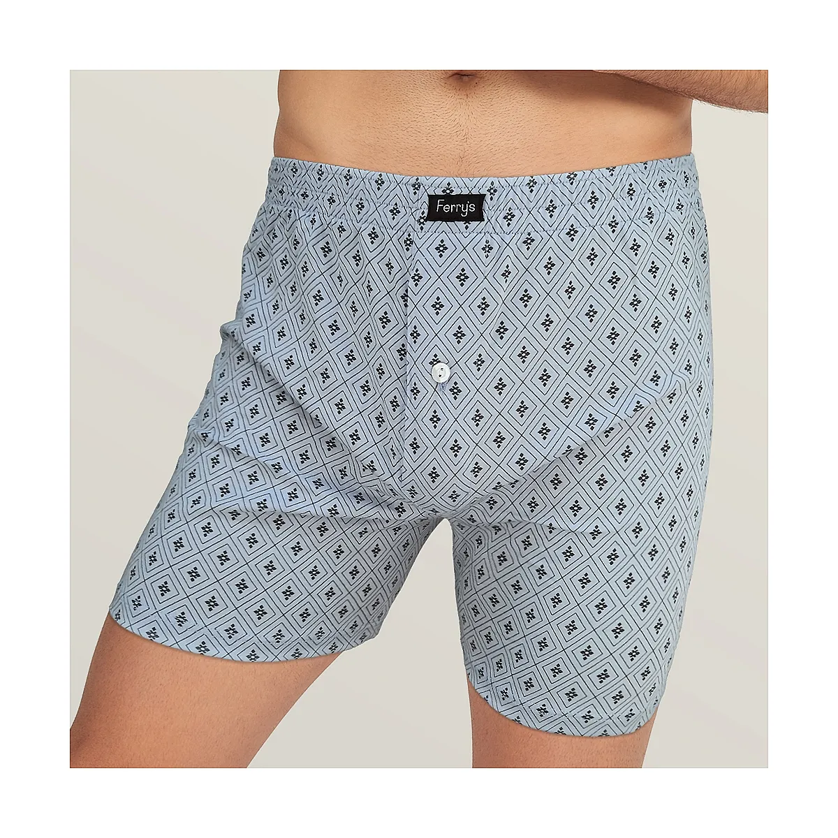 439b PACK 2 DIAMONDS PRINTED BOXERS