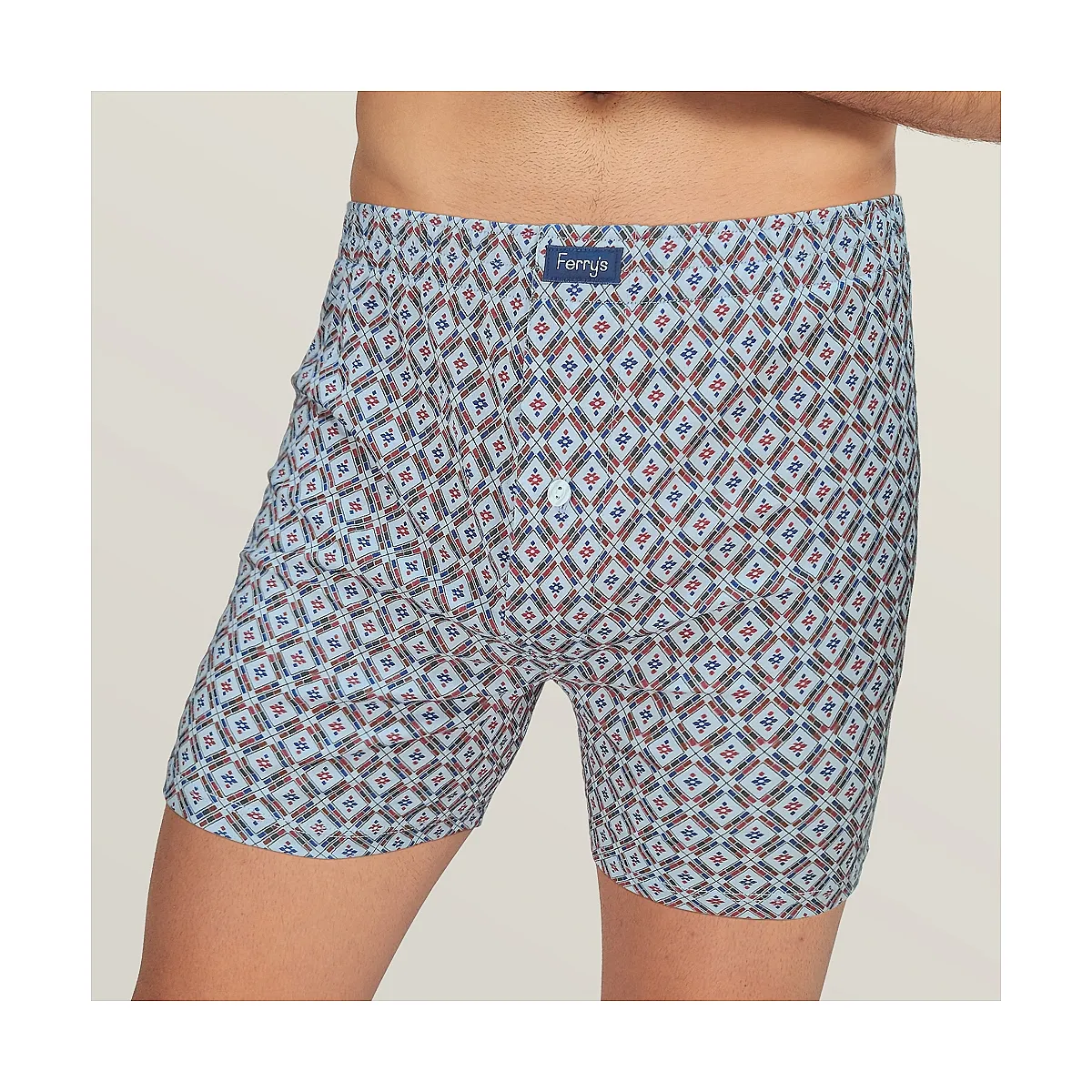 439b PACK 2 DIAMONDS PRINTED BOXERS