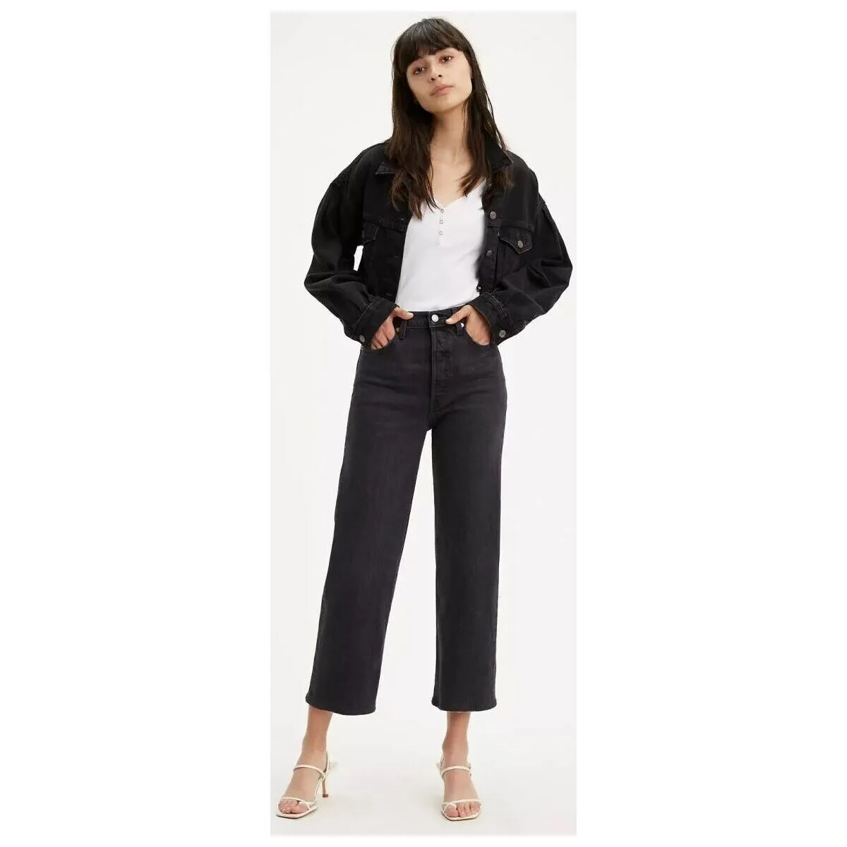 72693 0012 L.27  RIBCAGE STRAIGHTBLACK SPROUT