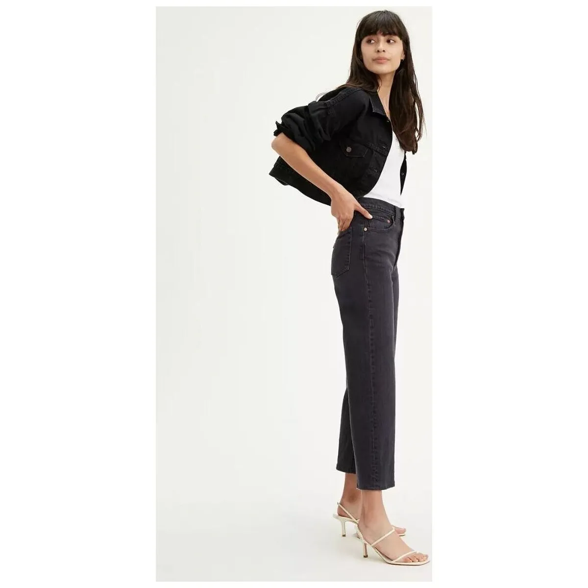 72693 0012 L.27  RIBCAGE STRAIGHTBLACK SPROUT