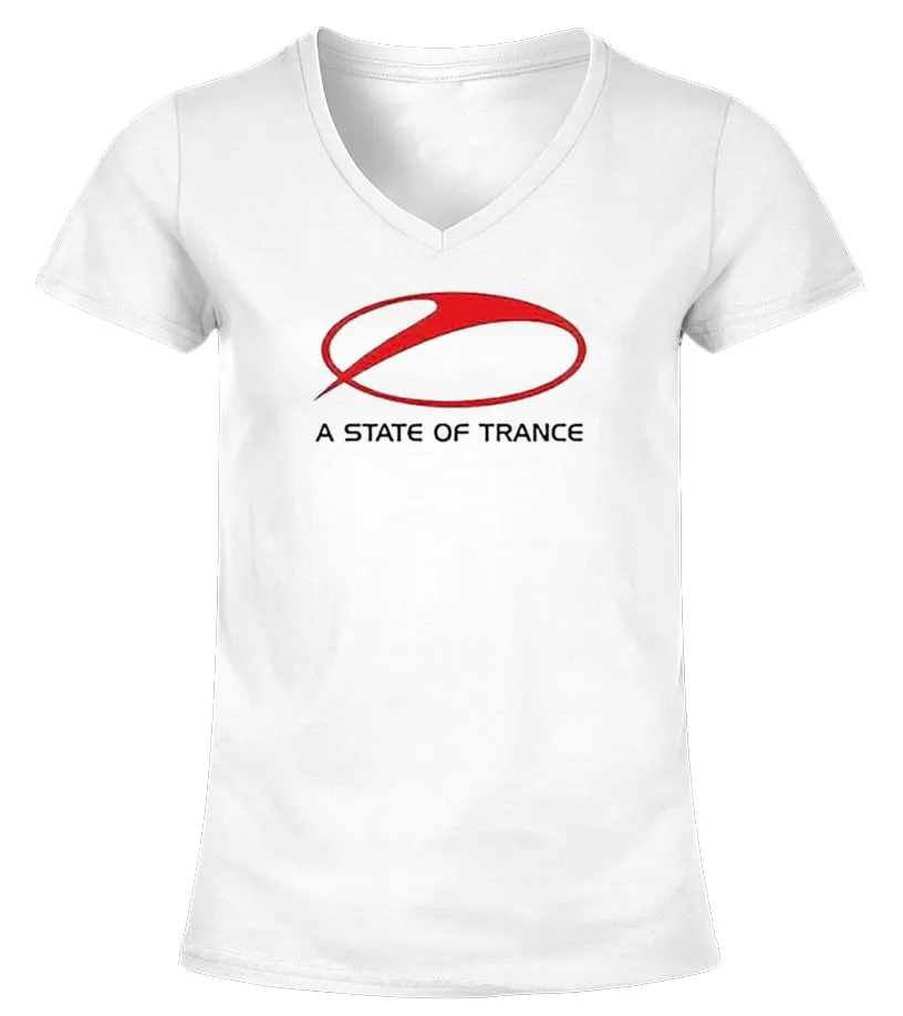 A State of Trance Merch Camiseta cuello pico Mujer