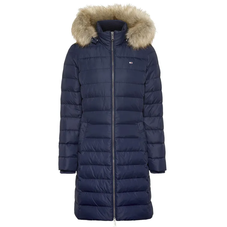 ABRIGO ENTALLADO DE PLUMÓN MUJER TOMMY JEANS ESSENTIAL