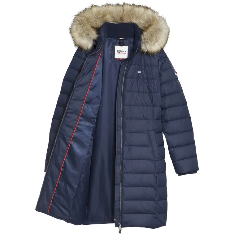 ABRIGO ENTALLADO DE PLUMÓN MUJER TOMMY JEANS ESSENTIAL