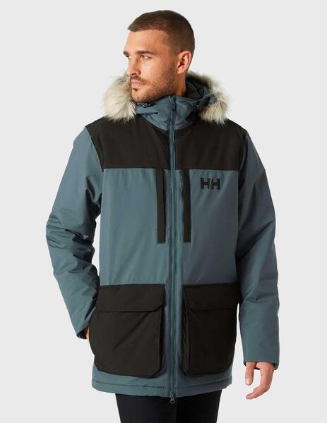 Abrigo Helly Hansen Petrol Parka azul para hombre