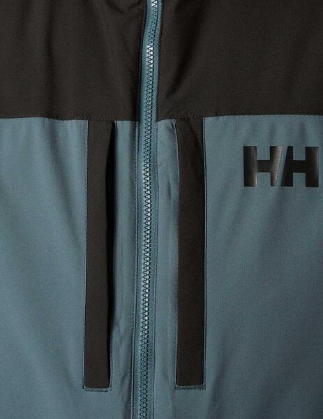Abrigo Helly Hansen Petrol Parka azul para hombre