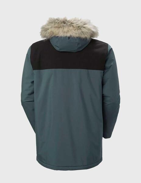 Abrigo Helly Hansen Petrol Parka azul para hombre