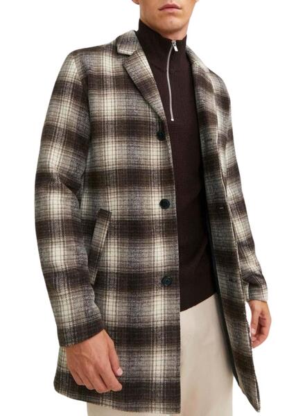 Abrigo Jack and Jones Zac Cuadros para Hombre