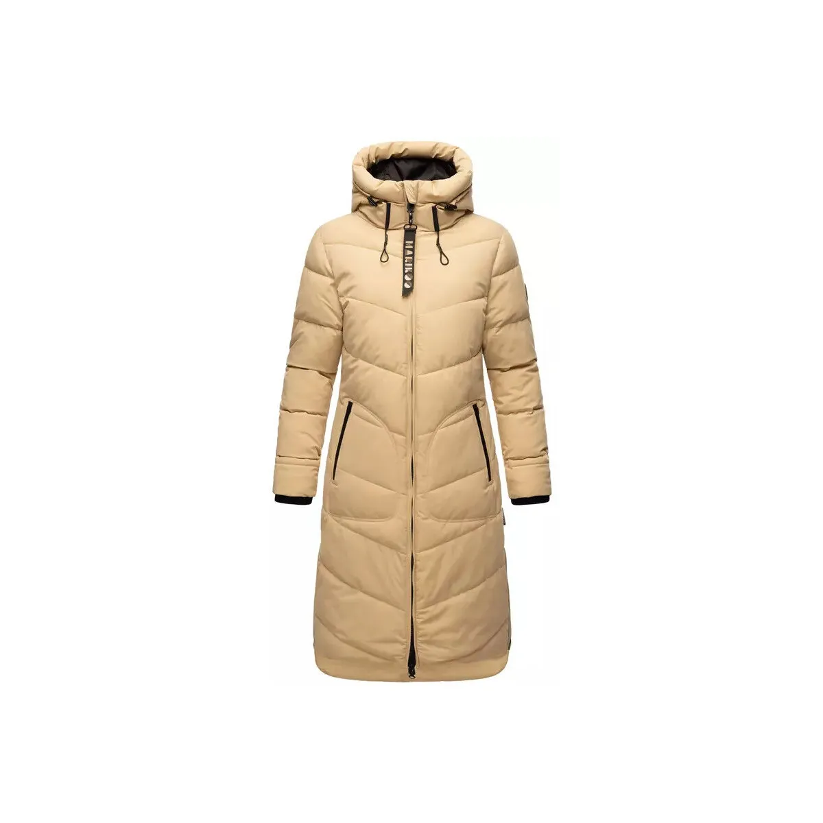 Abrigo largo de invierno acolchado para mujer BENIKOO