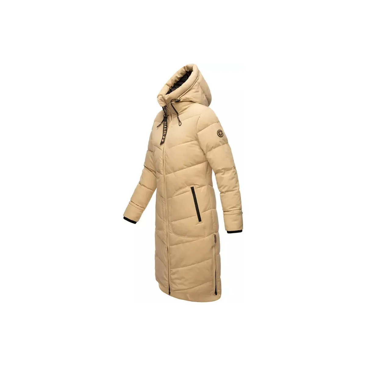 Abrigo largo de invierno acolchado para mujer BENIKOO