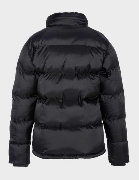 Abrigo Schott Idaho con capucha negro para hombre