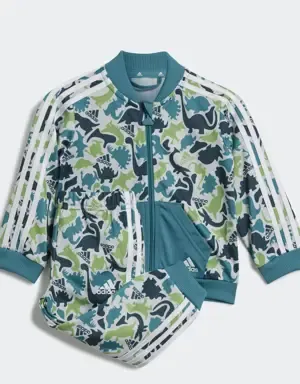 Adidas Chándal Dino Camo Allover Print Shiny Polyester