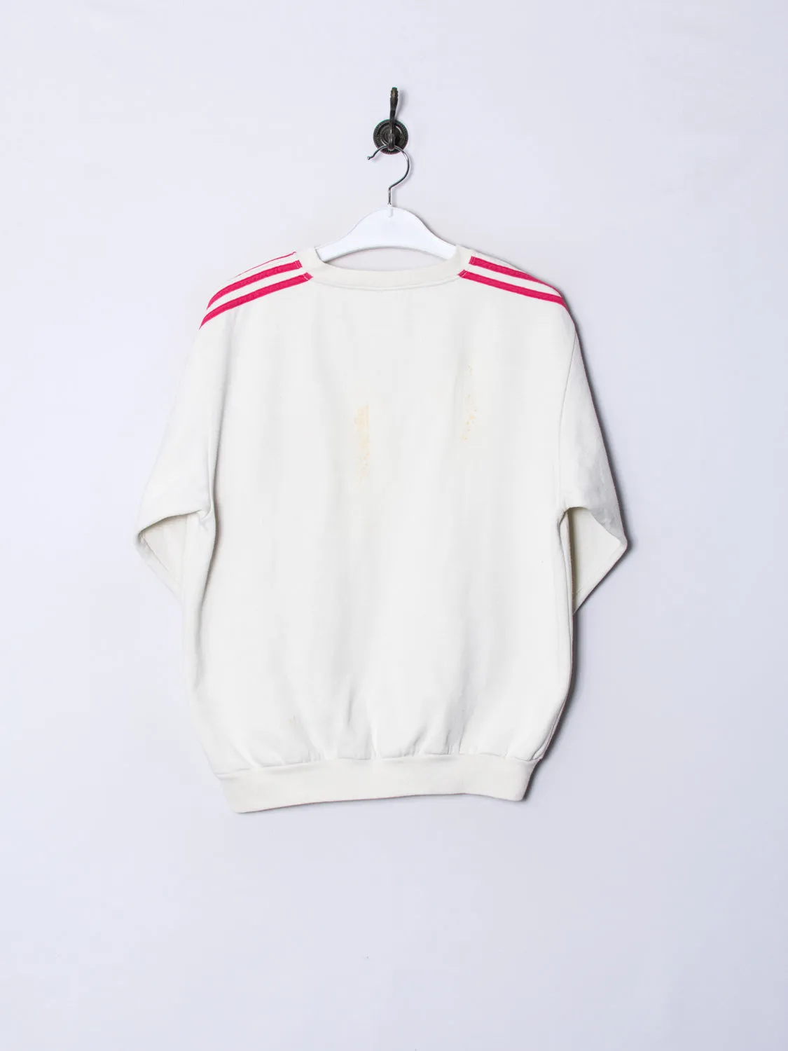 Adidas Pink Stripes Sweatshirt