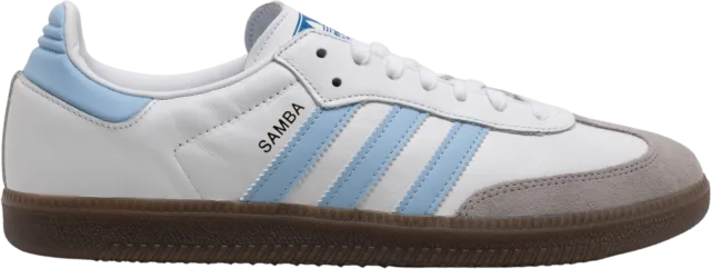 Adidas Samba OG Blancas y Azules