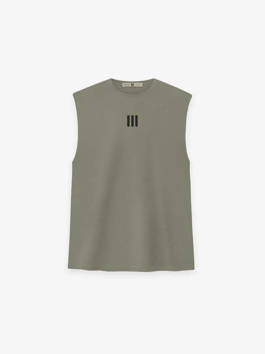 Adidas X Fear Of God Athletics Performance Muscle Tee Clay