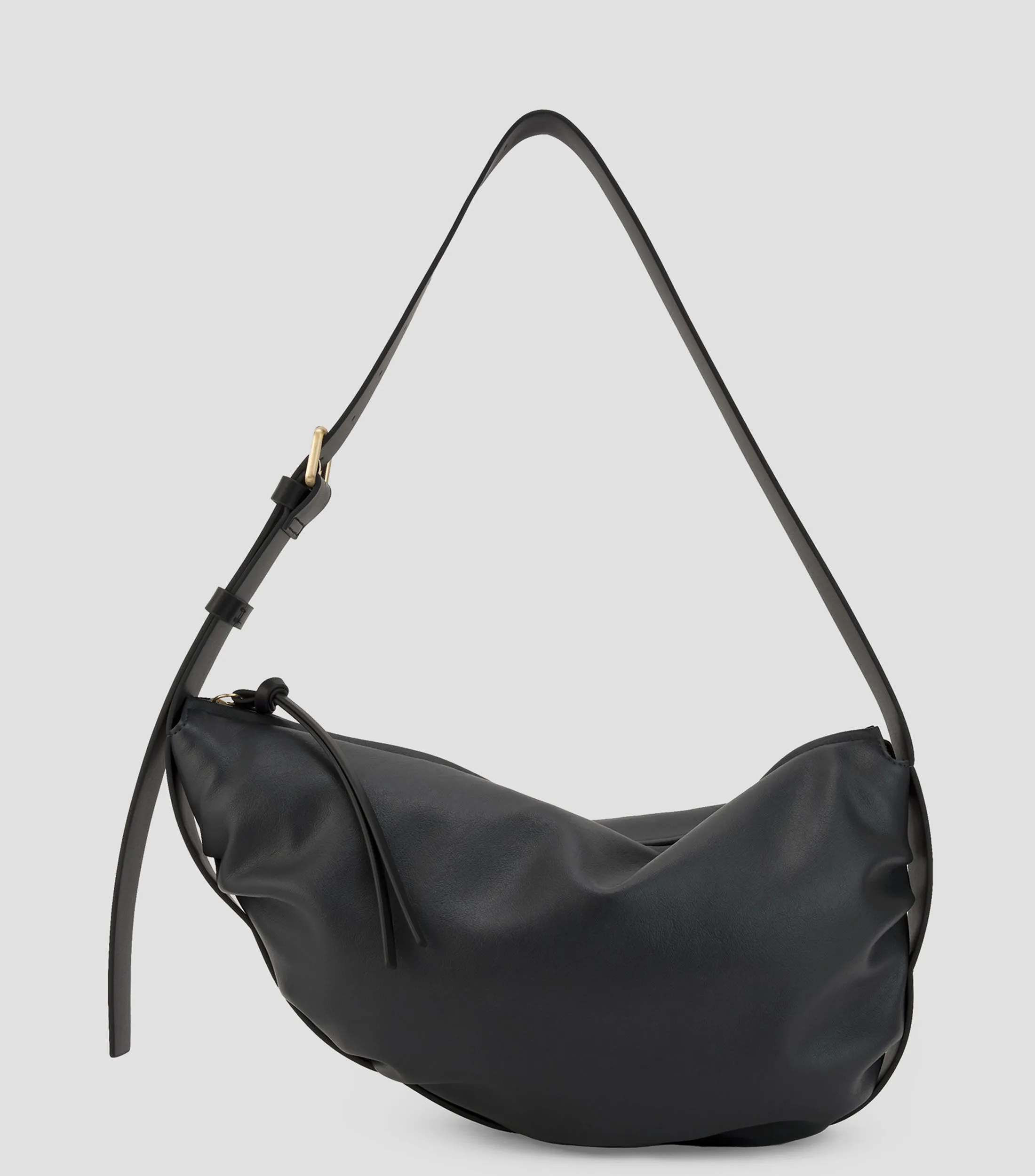 Adolfo Dominguez Bolso Hobo con Logotipo Mujer