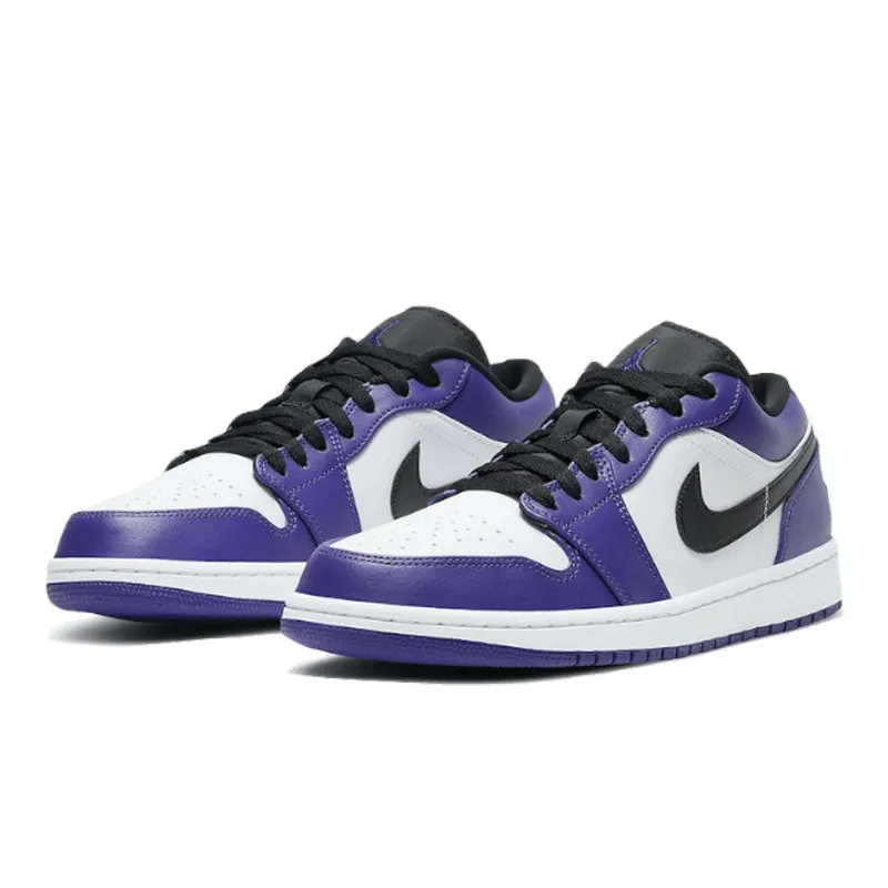 Air Jordan 1 Low Court Purple White