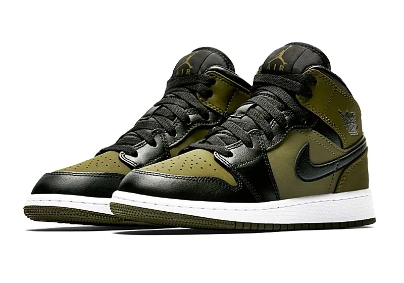 Air Jordan 1 Mid (GS) "Mediterrranean"