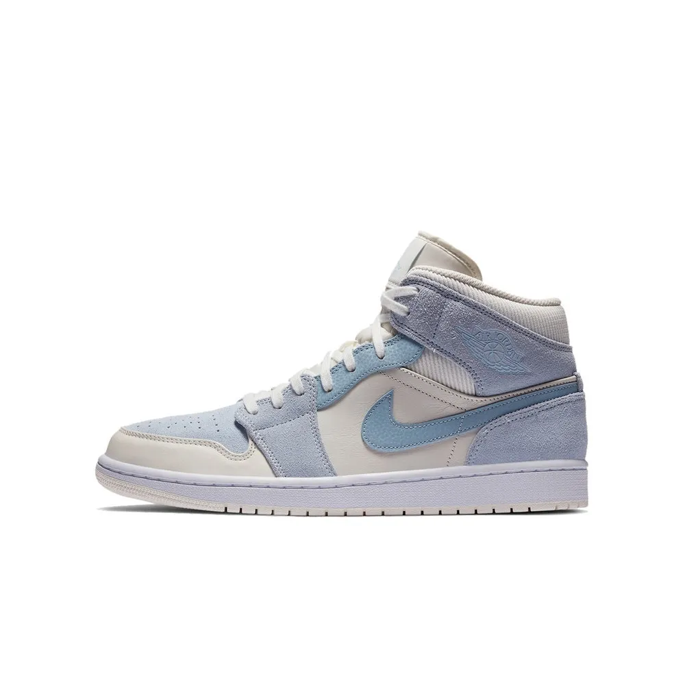 Air Jordan 1 Mid Mixed Textures Blue