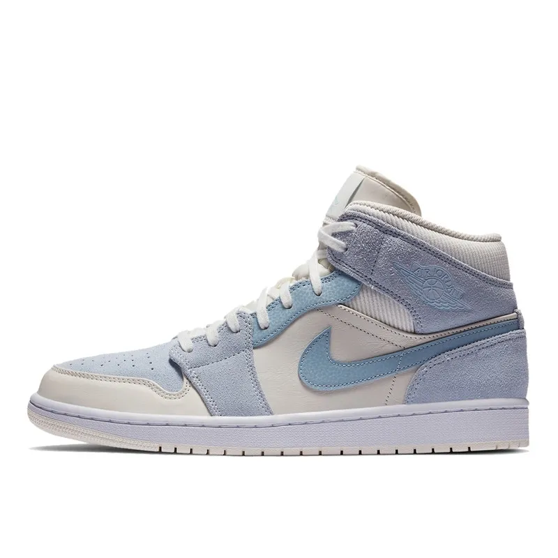 Air Jordan 1 Mid Mixed Textures Blue