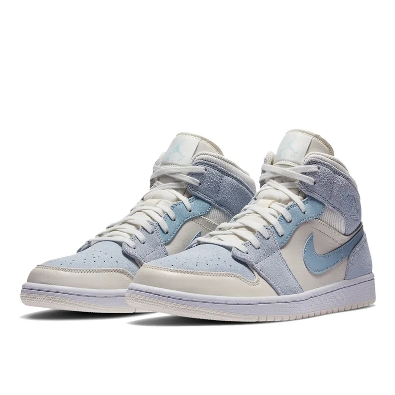 Air Jordan 1 Mid Mixed Textures Blue