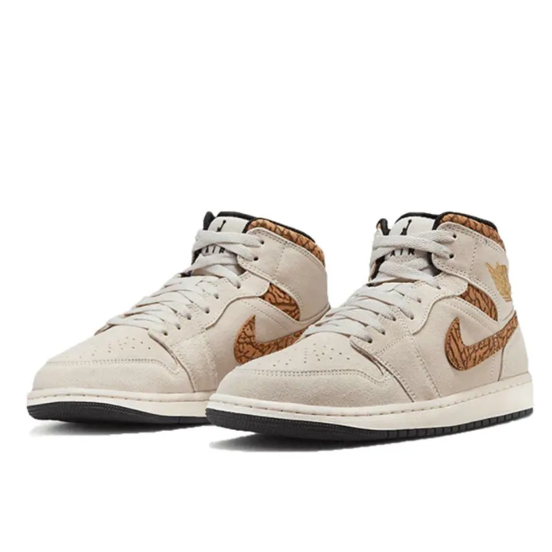 Air Jordan 1 Mid SE Brown Elephant