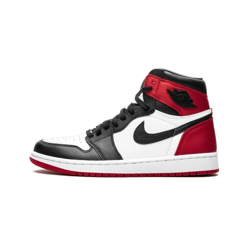 Air Jordan 1 Retro High Satin Black Toe