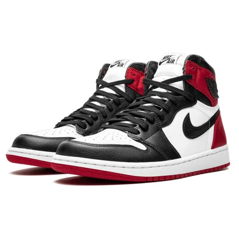Air Jordan 1 Retro High Satin Black Toe