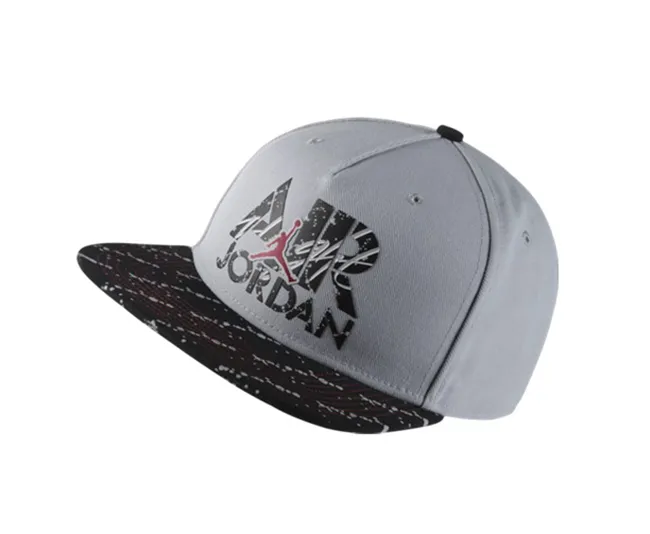 Air Jordan Stencil Snapback (012/wolf grey/black/white)
