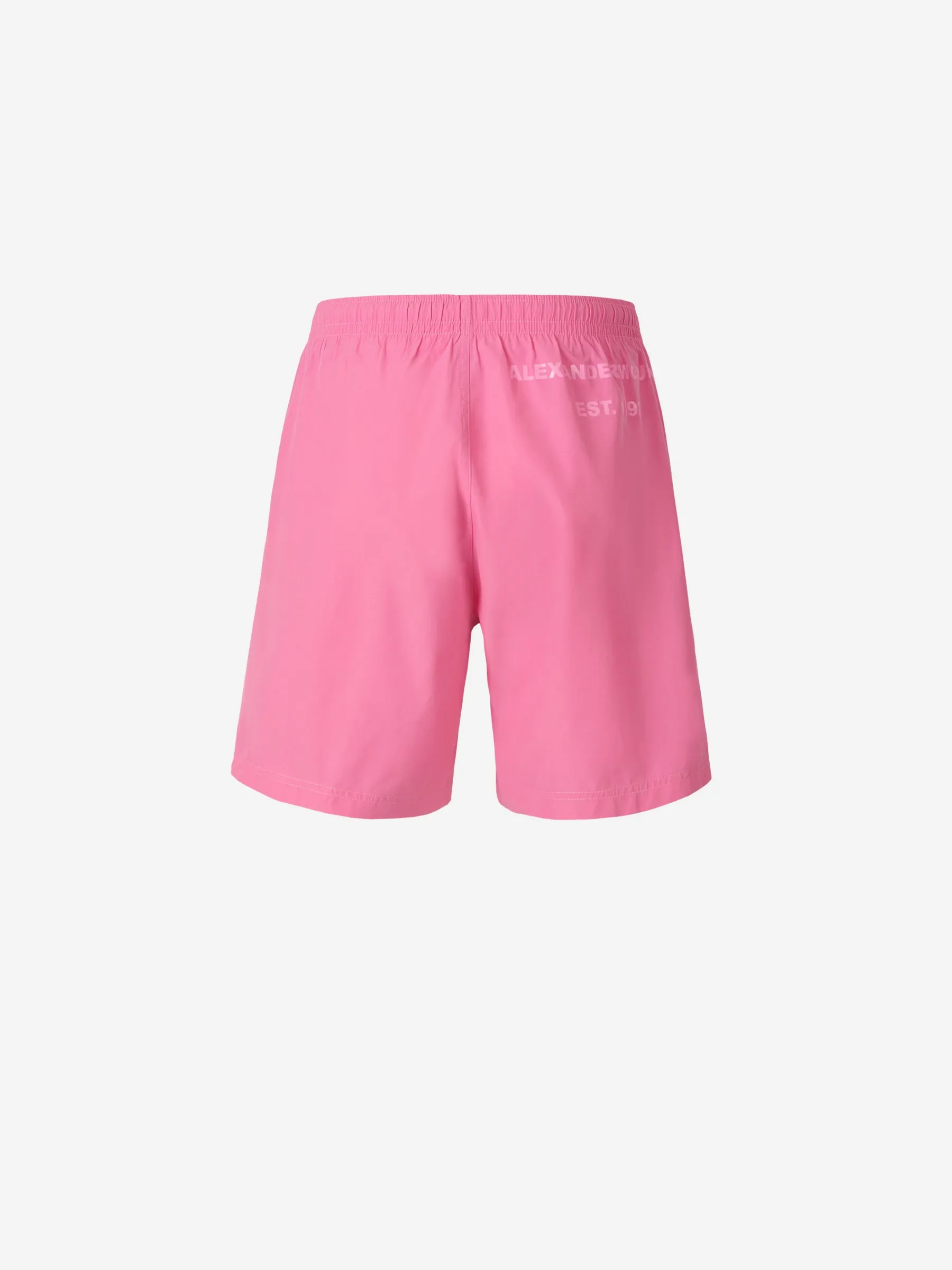 Alexander McQueen Bañador Logo Graffiti