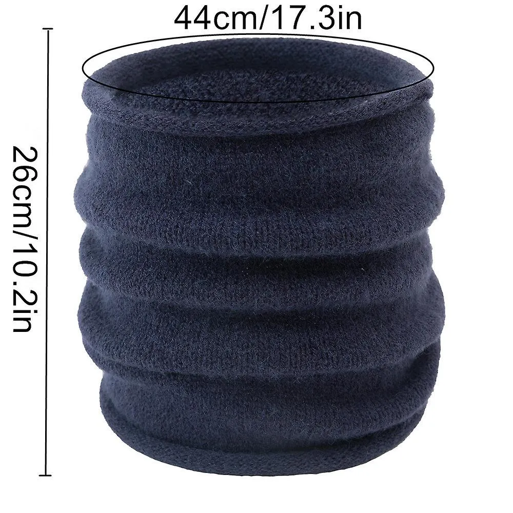 ANILLO DE BUFANDA DE CACHEMIRA MACIZA | BUFANDA ANILLO CACHEMIRA HOMBRES | BUFANDAS DE COLLARES DE INVIERNO  2023