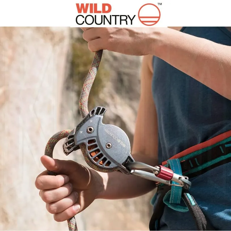 Asegurador para escalada REVO Wild Country
