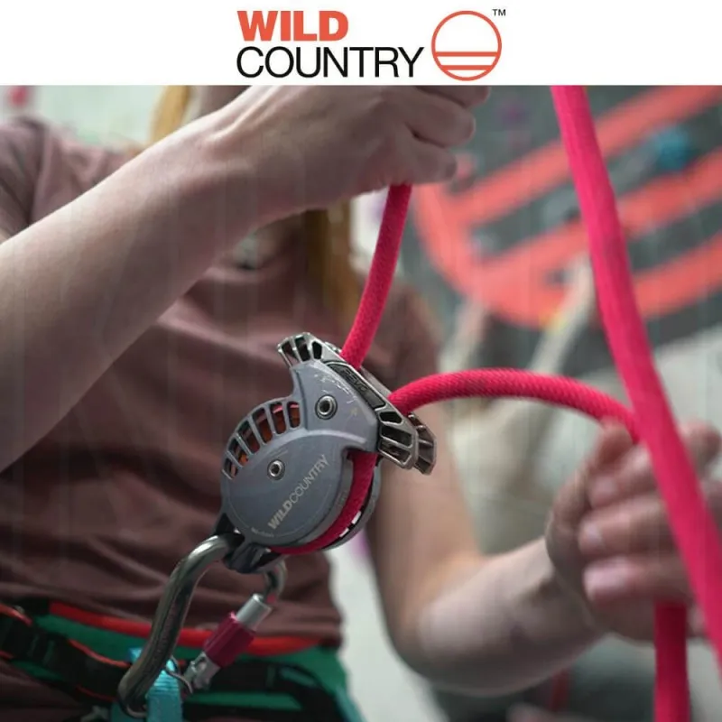Asegurador para escalada REVO Wild Country