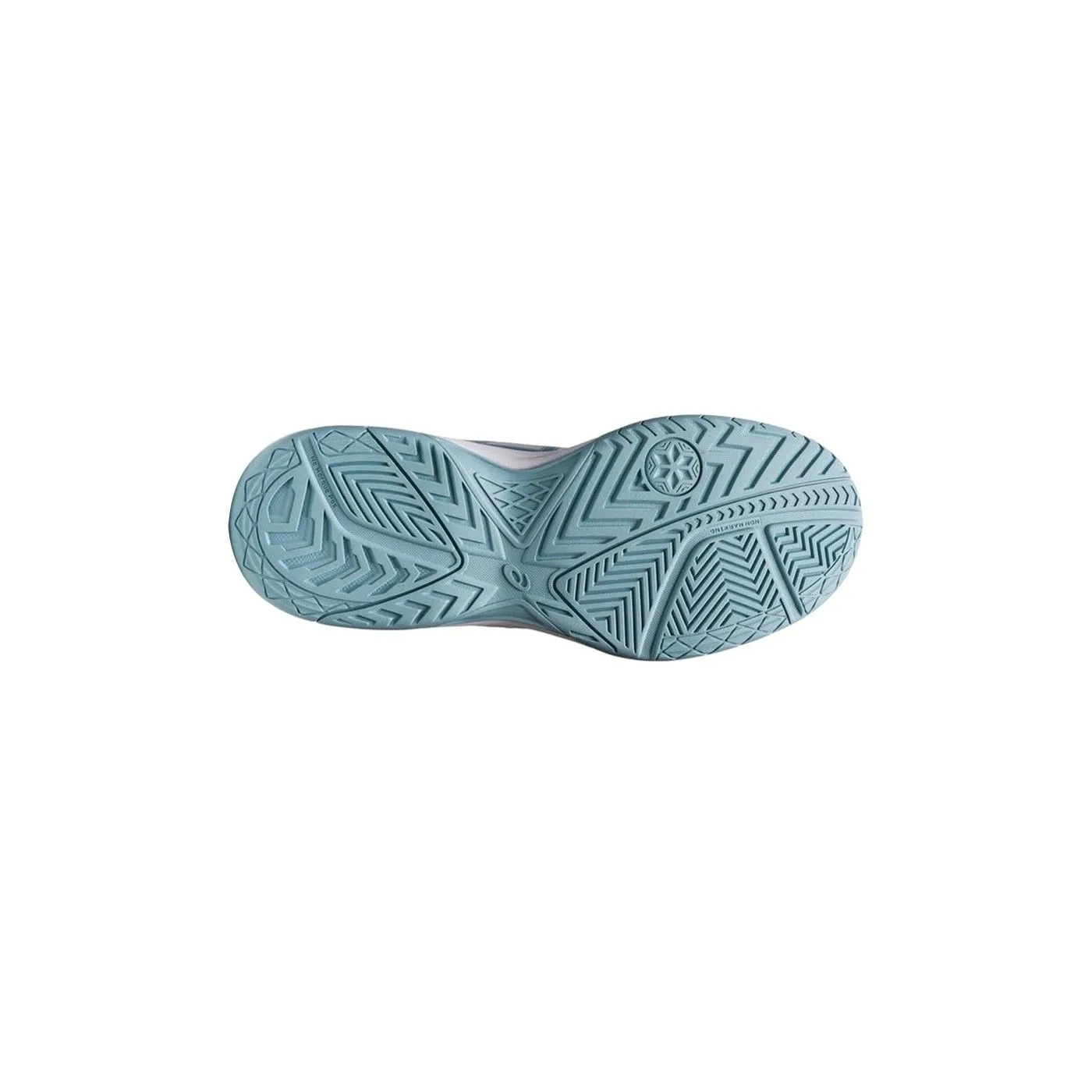 Asics Court Slide Blanco Azul Mujer