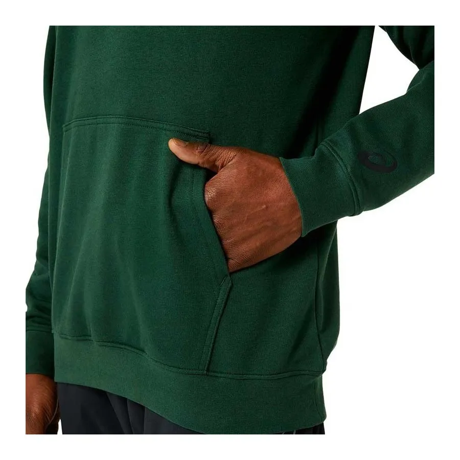 ASICS HOMBRE BIG ASICS OTH HOODIE 2031A984301 VERDE