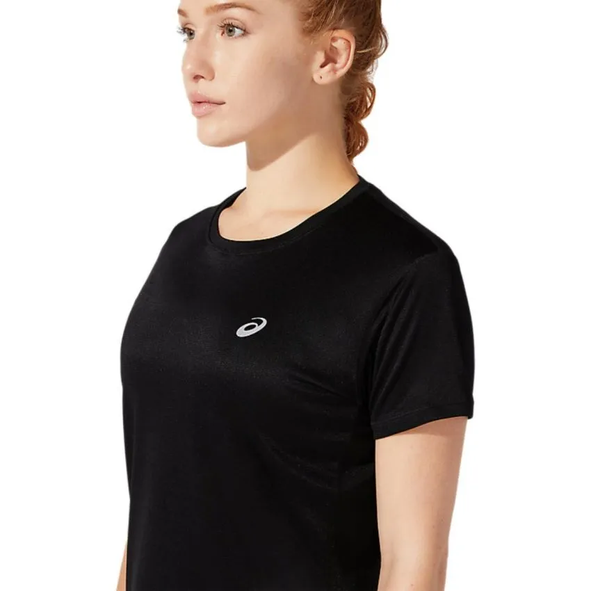 Asics Mujer Camisetas Core SS Top Negro 