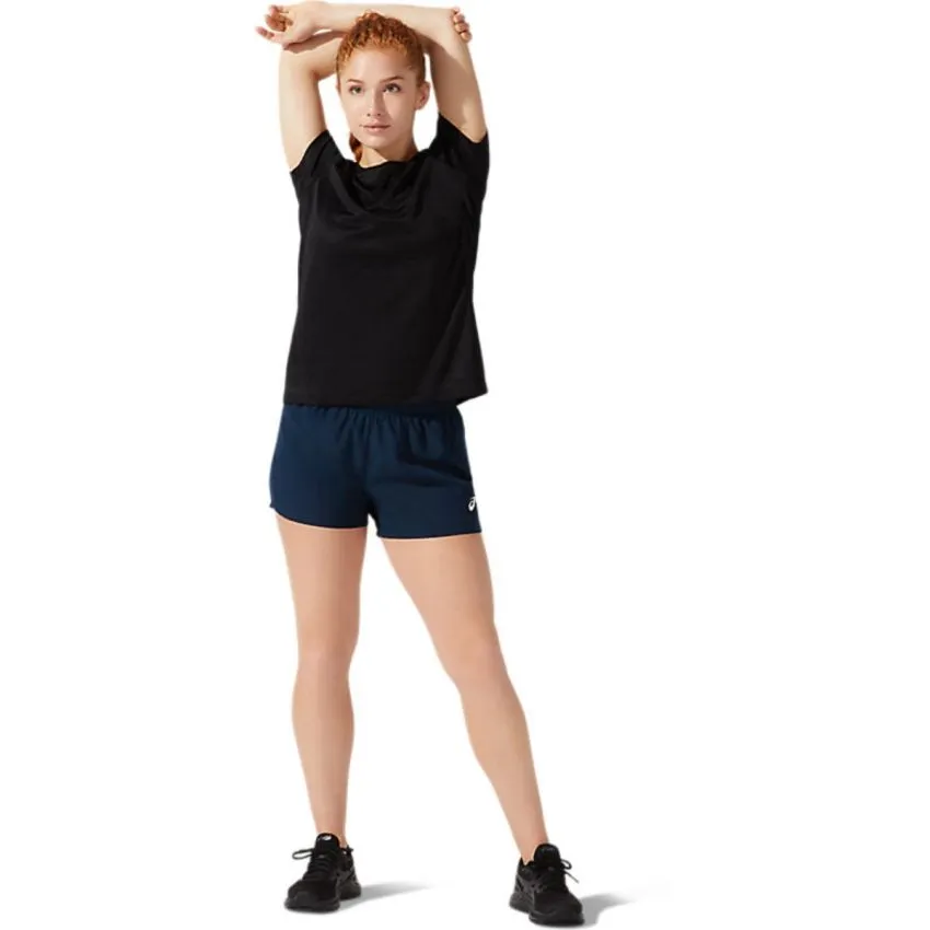 Asics Mujer Camisetas Core SS Top Negro 
