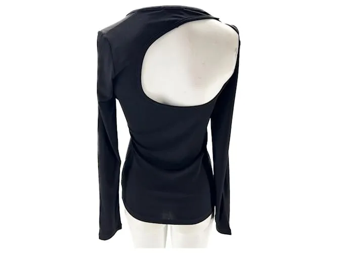 Autre Marque Camiseta BIRGITTE HERSKIND.Viscosa S Internacional Negro 