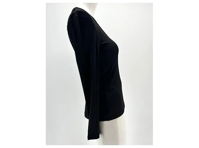 Autre Marque Camiseta BIRGITTE HERSKIND.Viscosa S Internacional Negro 