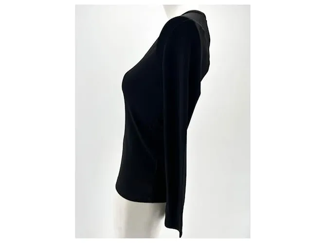 Autre Marque Camiseta BIRGITTE HERSKIND.Viscosa S Internacional Negro 