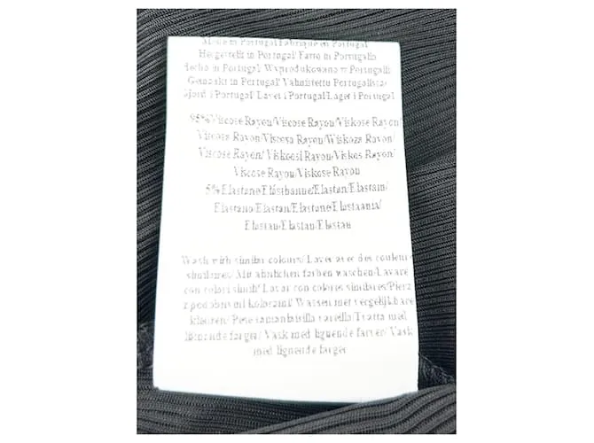 Autre Marque Camiseta BIRGITTE HERSKIND.Viscosa S Internacional Negro 