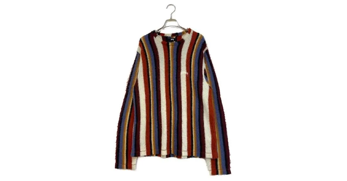 Autre Marque ****Prendas de punto STUSSY de rayas multicolor****Prendas de punto de rayas multicolor STUSSY 
