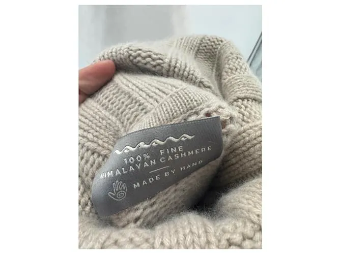 Autre Marque VARANA Prendas de punto T.Cachemira S internacional Beige 