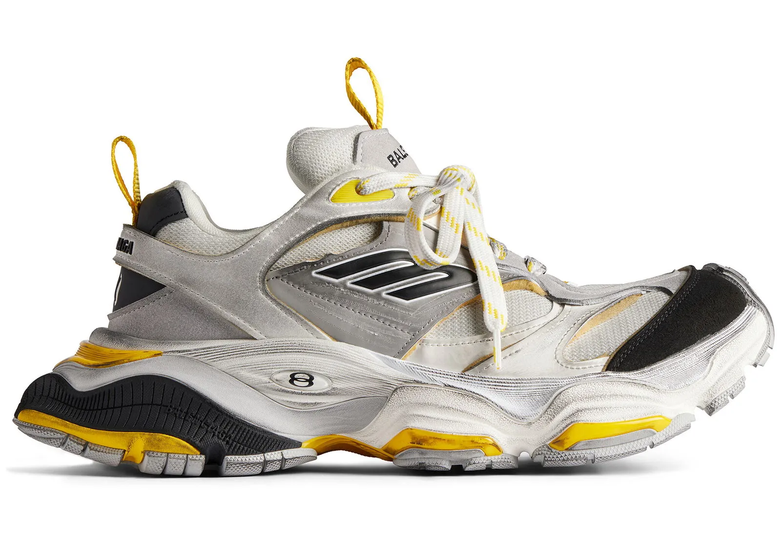 Balenciaga Cargo "Grey Black Yellow" W