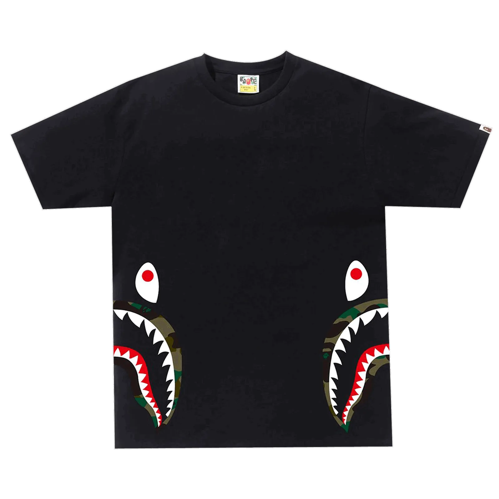 BAPE 1st Camo Side Shark Tee