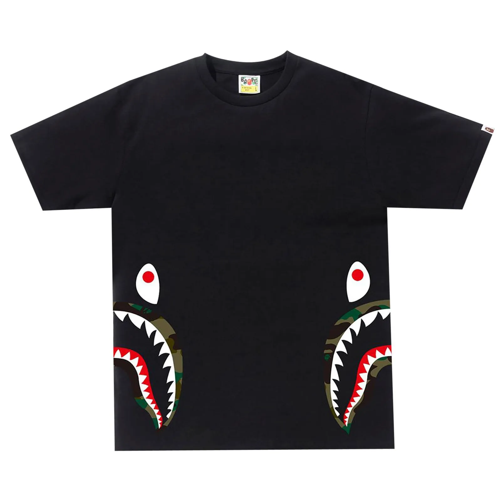 BAPE 1st Camo Side Shark Tee