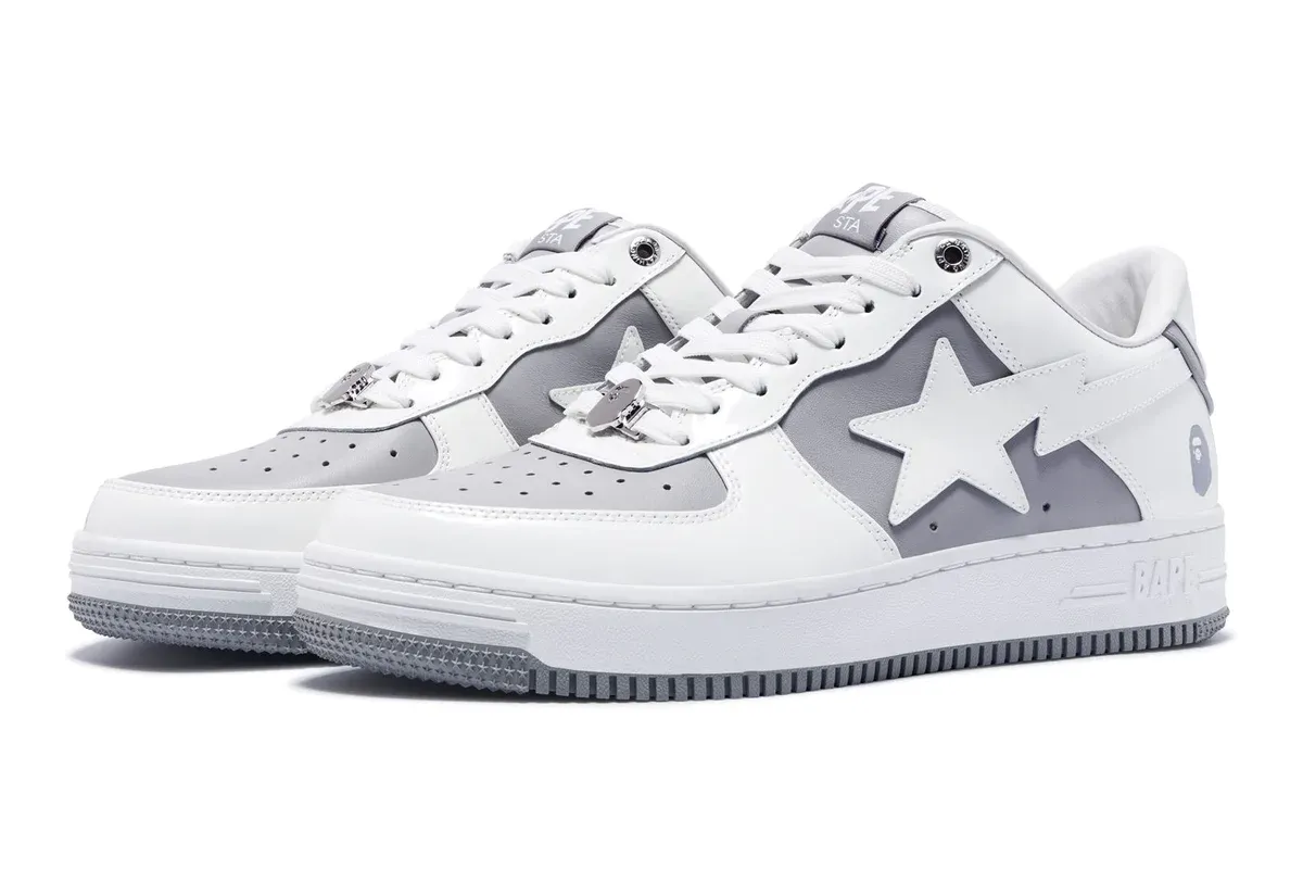 BAPE Bape Sta #6 M2 Grey/White