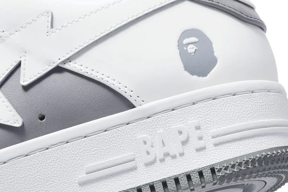 BAPE Bape Sta #6 M2 Grey/White