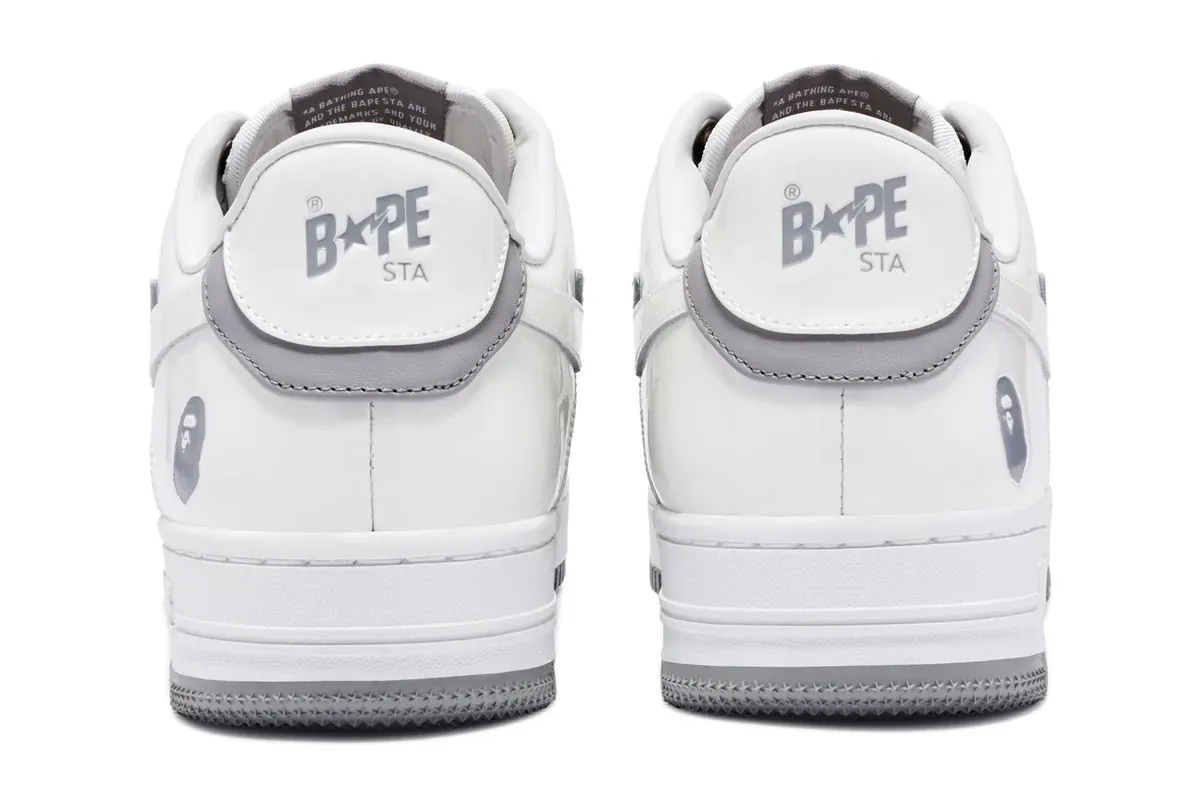 BAPE Bape Sta #6 M2 Grey/White
